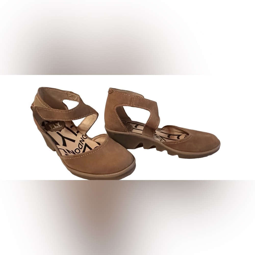 Fly London leather sandals/espadrilles
